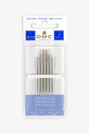Paño de 6 Agujas de chenilla DMC #18-22