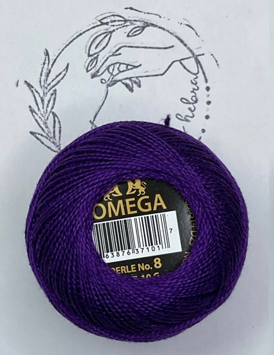 Hilo Perlé #8 Omega - REF.416