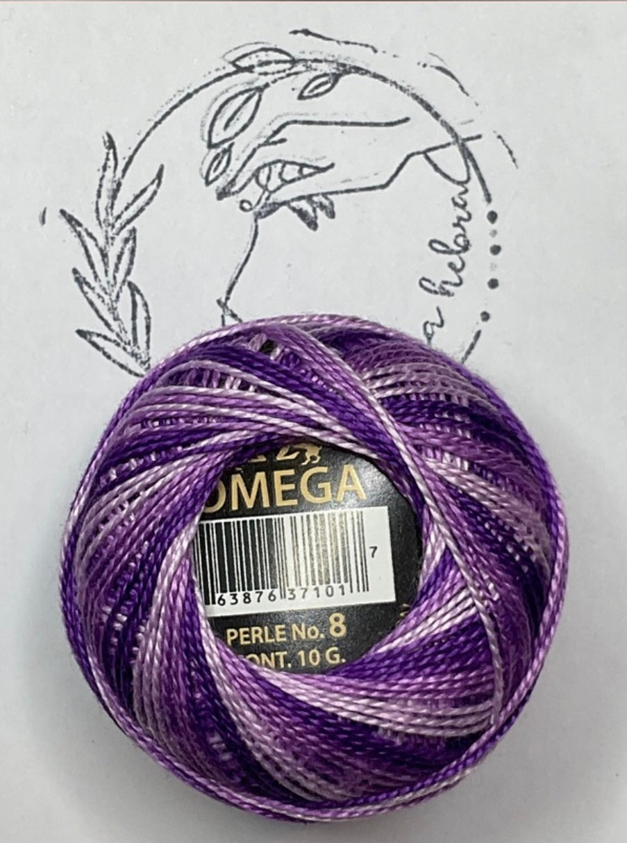 Hilo Perlé #8 Omega - REF.890