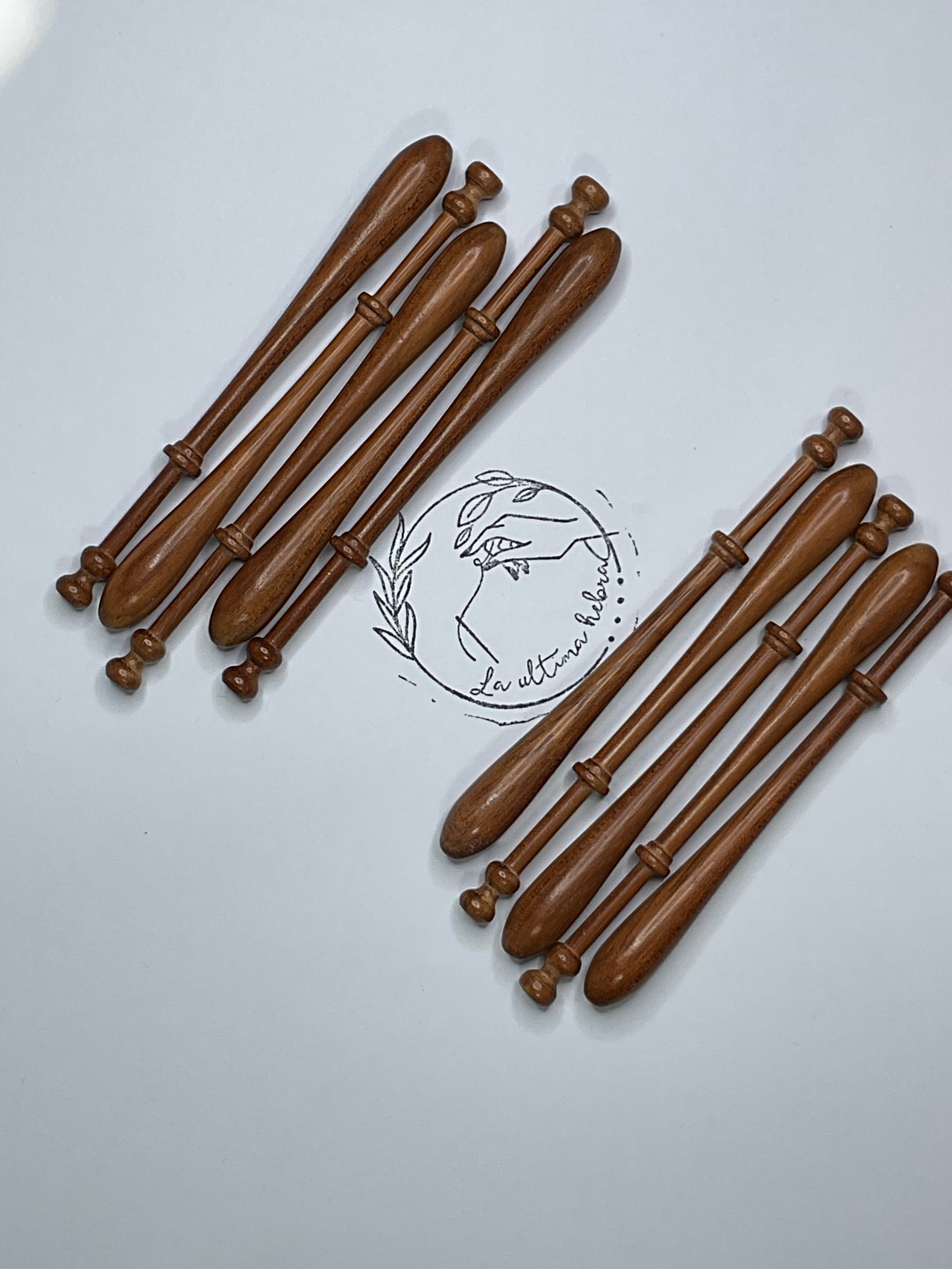 Bolillos de Madera Satine