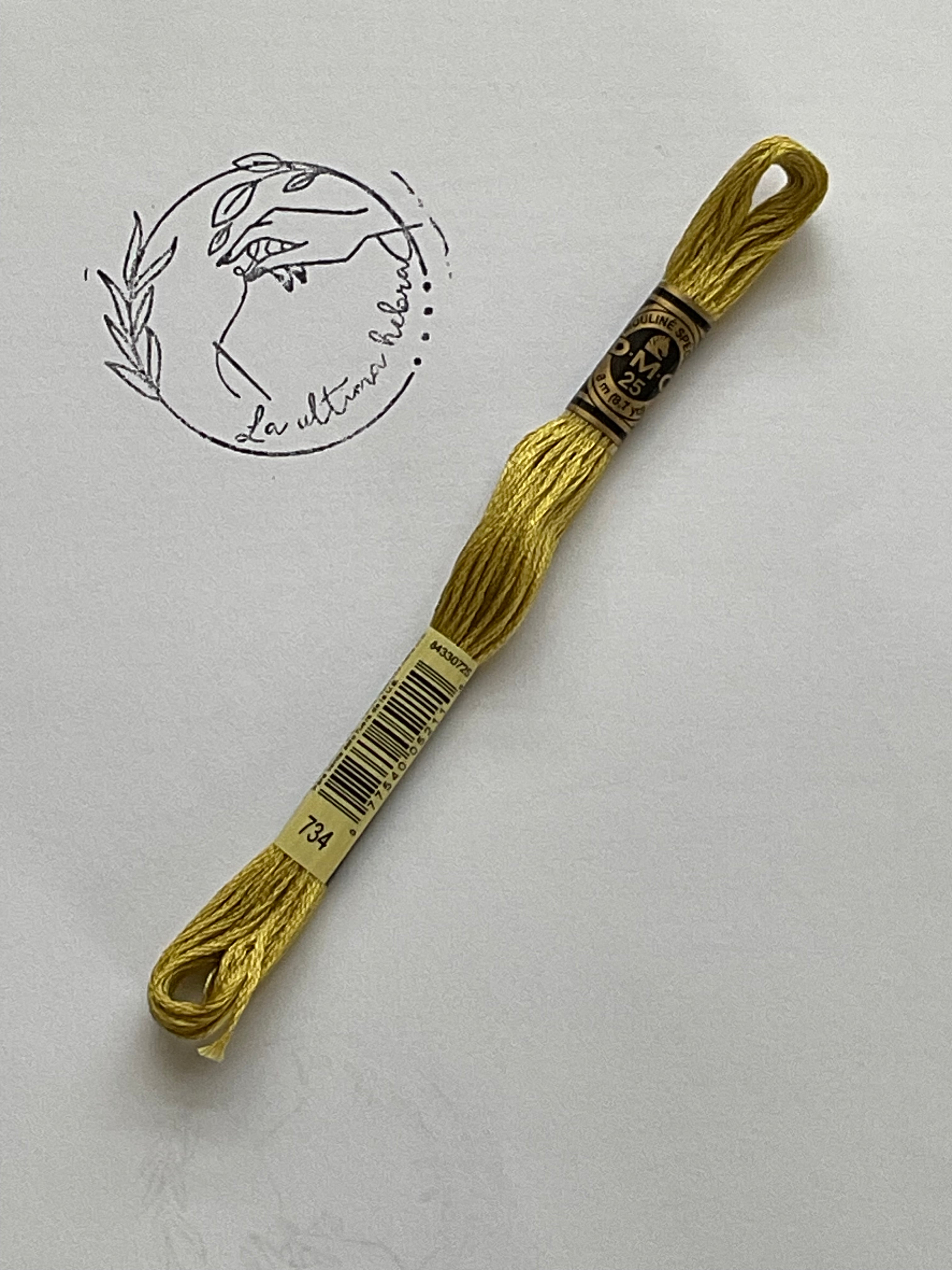 Madeja de bordado DMC - REF. 734